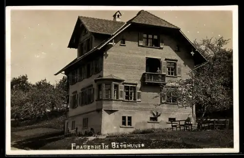 AK Zwischenwasser, Frauenheim Batschung mit Garten