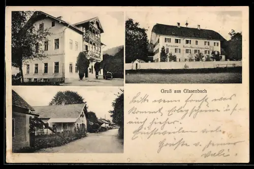 AK Glasenbach, Koch- und Haushaltungsschule Marienheim, Ortspartie