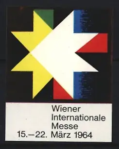 Reklamemarke Wien, Wiener Internationale Messe 1964, Logo