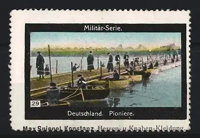 Reklamemarke Deutschland, Militär-Serie, Pioniere