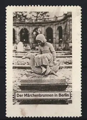 Reklamemarke Berlin, Der Märchenbrunnen