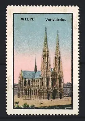 Reklamemarke Wien, Votivkirche