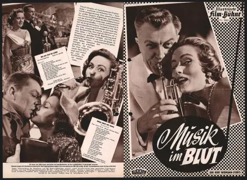 Filmprogramm IFB Nr. 3060, Musik im Blut, Viktor de Kowa, Nadja Gray, Regie: Erik Ode