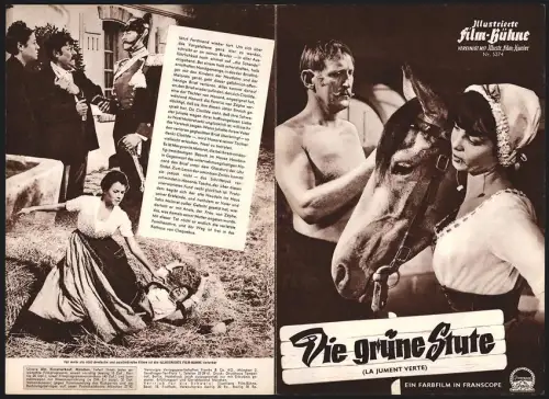 Filmprogramm IFB Nr. 5374, Die grüne Stute, Bourvil, Sandra Milo, Regie: Claude Autant-Lara