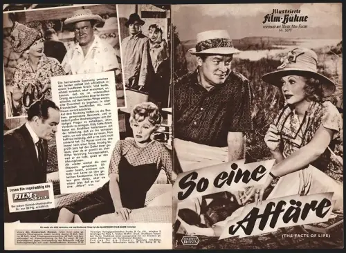 Filmprogramm IFB Nr. 5673, So eine Affäre, Bob Hope, Lucille Ball, Regie: Melvin Frank