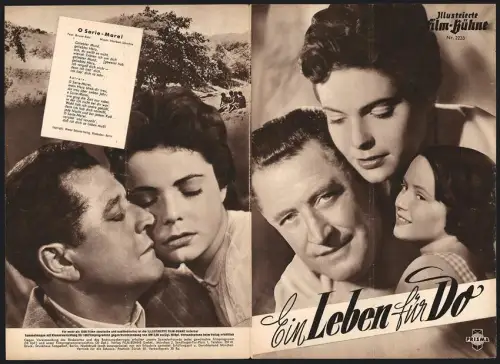 Filmprogramm IFB Nr. 2233, Ein Leben für Do, Hans Söhnker, Paola Loew, Regie: Gustav Ucicky