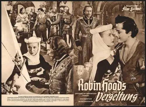 Filmprogramm IFB Nr. 1377, Robin Hoods Vergeltung, John Derek, Diana Lynn, Regie: Gordon Douglas