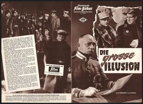 Filmprogramm IFB Nr. 5026, Die grosse Illusion, Jean Gabin, Dita Parlo, Erich von Stroheim, Regie: Jean Renoir