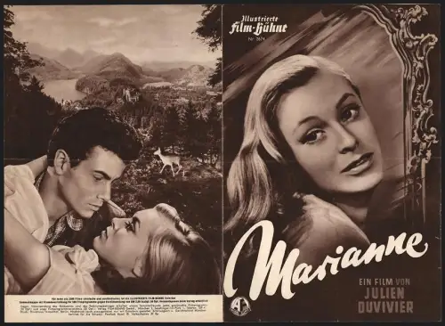 Filmprogramm IFB Nr. 2674, Marianne, Marianne Hold, Horst Buchholz, Regie: Julien Duvivier
