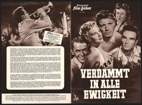 Filmprogramm IFB Nr. 2267, Verdammt in alle Ewigkeit, Burt Lancaster, Deborah Kerr, Regie: Fred Zinnemann