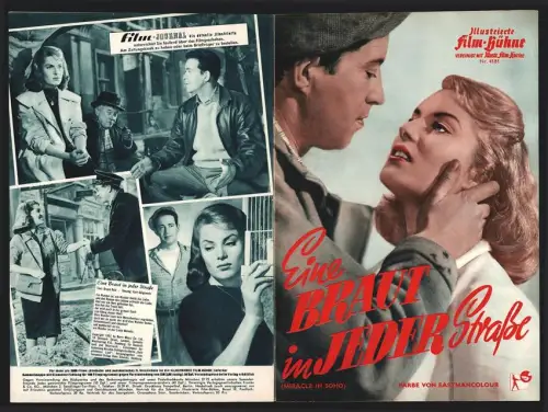 Filmprogramm IFB Nr. 4181, Eine Braut in jeder Strasse, John Gregson, Belinda Lee, Regie: Julian Amyes