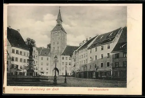 AK Landsberg am Lech, Schmalzturm