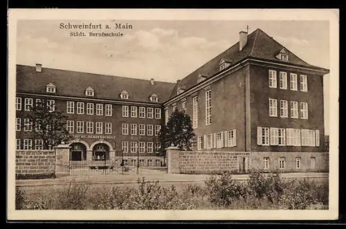 AK Schweinfurt a. Main, Städtische Berufsschule