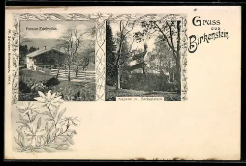 AK Birkenstein, Pension Edelweiss, Kapelle