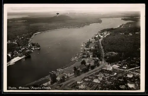 AK Berlin-Grünau, Regatta-Strecke