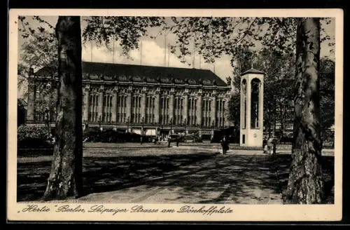 AK Berlin, Hertie-Kaufhaus Leipziger Strasse am Dönhoffplatz