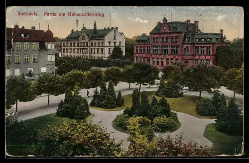 AK Saarlouis, Partie am Hohenzollernring
