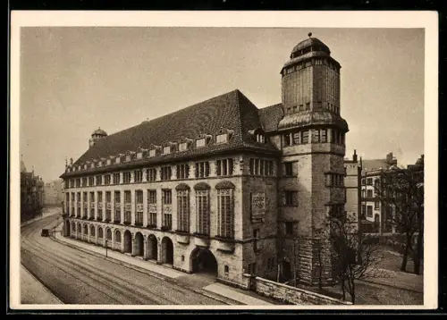 AK Hannover, Leibniz-Keks-Fabrik, Verwaltungsbau in der Podbielskistrasse