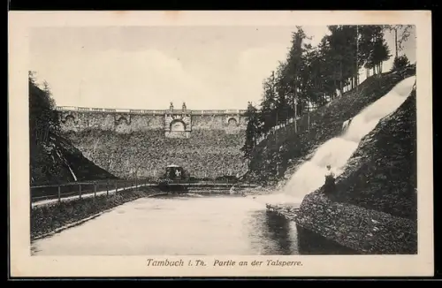 AK Tambach i. Th., Partie an der Talsperre