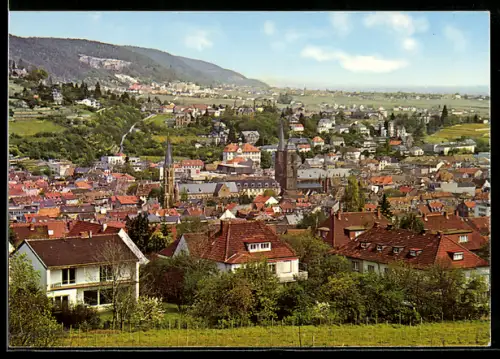AK Neustadt /Weinstrasse, Teilansicht mit Kirche