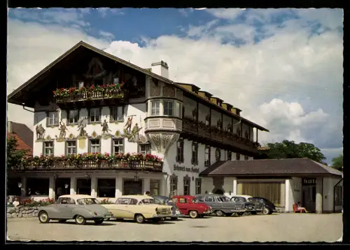 AK Kochel am See, Alpengasthof und Hotel Schmied von Kochel