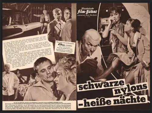 Filmprogramm IFB Nr. 4548, Schwarze Nylons, heisse Nächte, Peter van Eyck, Susanne Cramer, Regie: Erwin Marno