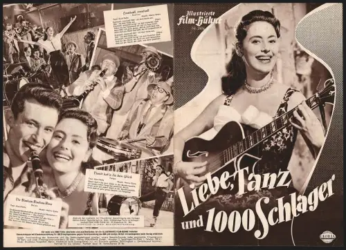 Filmprogramm IFB Nr. 2976, Liebe, Tanz und 1000 Schlager, Caterina Valente, Peter Alexander, Regie: Paul Martin