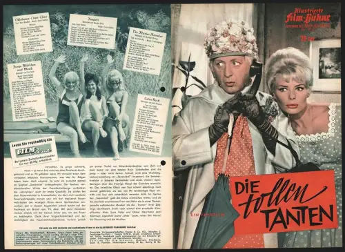 Filmprogramm IFB Nr. 5942, Die tollen Tanten, Evi Kent, Vivi Bach, Regie: Rolf Olsen