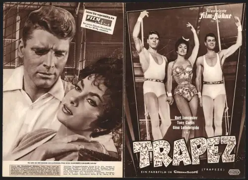 Filmprogramm IFB Nr. 3526, Trapez, Burt Lancaster, Tony Curtis, Gina Lollobrigida, Regie: Carol Reed