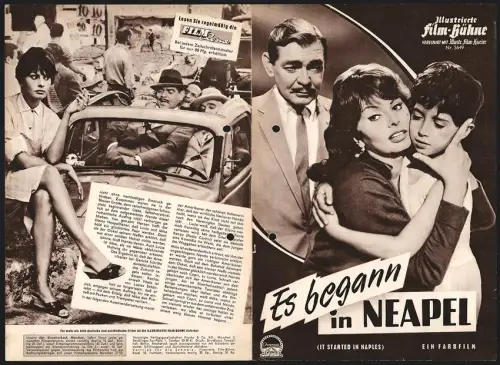 Filmprogramm IFB Nr. 5649, Es begann in Neapel, Clark Gable, Sophia Loren, Regie: Melville Shavelson