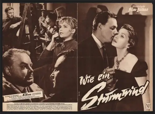 Filmprogramm IFB Nr. 3658, Wie ein Sturmwind, Lilli Palmer, Willi A. Kleinau, Ivan Desny, Regie: Dr. Falk Harnack