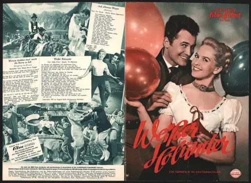 Filmprogramm IFB Nr. 3850, Weisser Holunder, Germain Damar, Carla Hagen, Carl Möhner, Regie: Paul May
