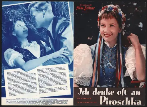 Filmprogramm IFB Nr. 3085, Ich denke oft an Piroschka, Liselotte Pulver, Gunnar Möller, Regie: Kurt Hoffmann