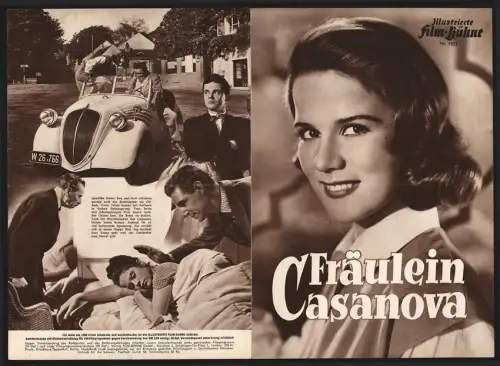Filmprogramm IFB Nr. 1823, Fräulein Casanova, Angelika Hauff, Gertrud Kückelman, Regie: E. W. Emo