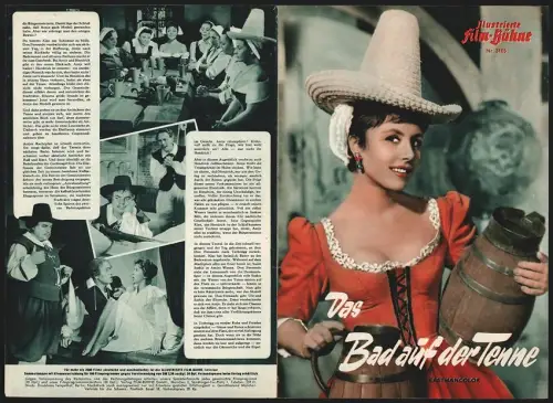 Filmprogramm IFB Nr. 3105, Das Bad auf der Tenne, Sonja Ziemann, Paul Klinger, Regie: Paul Martin