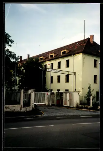 AK Kornwestheim, Wilkin-Kaserne mit Strassenpartie