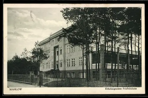 AK Mahlow, Erholungsstätte Priessnitzheim