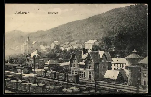 AK Jünkerath, Blick auf den Bahnhof