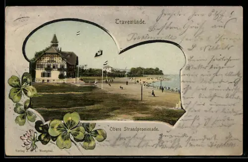 AK Travemünde, Auf der oberen Strandpromenade