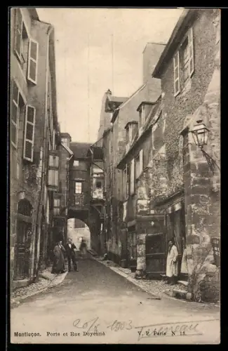 AK Montlucon, Porte et Rue Doyenné