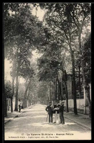 AK La Varenne St-Hilaire, Avenue Félicie