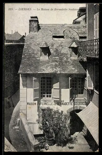 AK Lourdes, La Maison de Bernadette Soubirous