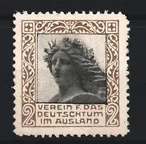 Reklamemarke Verein für das Deutschtum im Ausland, Germania