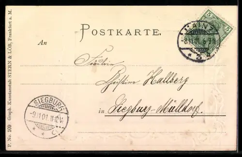 Lithographie Mainz, Rheinpartie