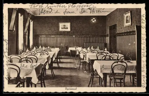 AK Speyer, Restaurant Wittelsbacher Hof- und Pfalzweinkellerei, Dir. Karl Heinrich Motzenbäcker