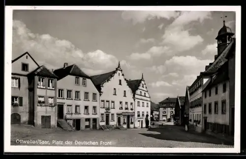 AK Ottweiler /Saar, Platz der Deutschen Front