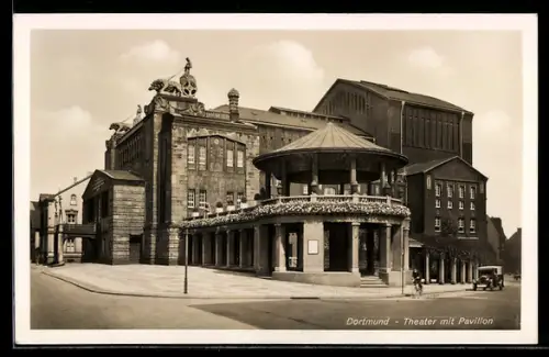 AK Dortmund, Theater mit Pavillon