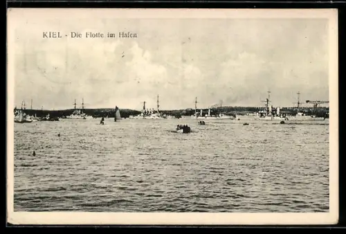 AK Kiel, Flotte im Hafen