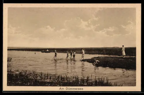 AK Lemförde, Badende am Dümmersee