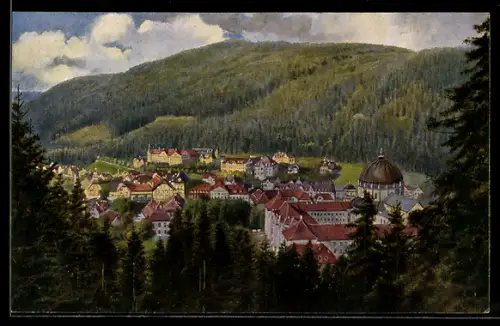 Künstler-AK H. Hoffmann: St. Blasien